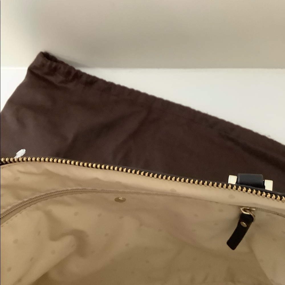 kate spade Black Quilted Leather Shoulder Bag with Gold Hardware - Picture 4 of 7